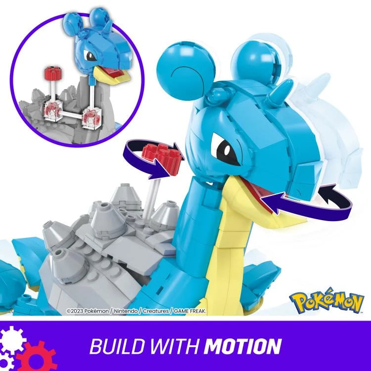 Pokémon Mega Construx Wonder Builder Motion Lapras