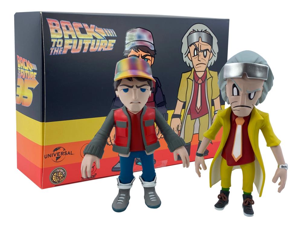 Back to the Future Part II Marty and Doc Vinyl Figure Set