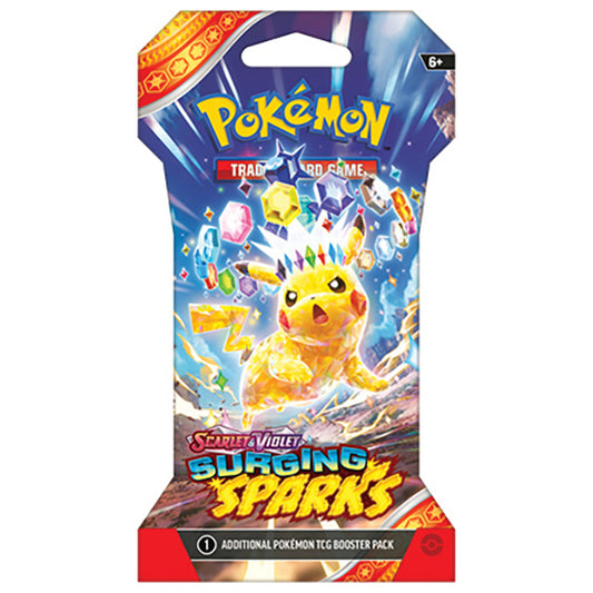 Pokémon TCG: Scarlet & Violet Surging Sparks - Sleeved Booster - SV08