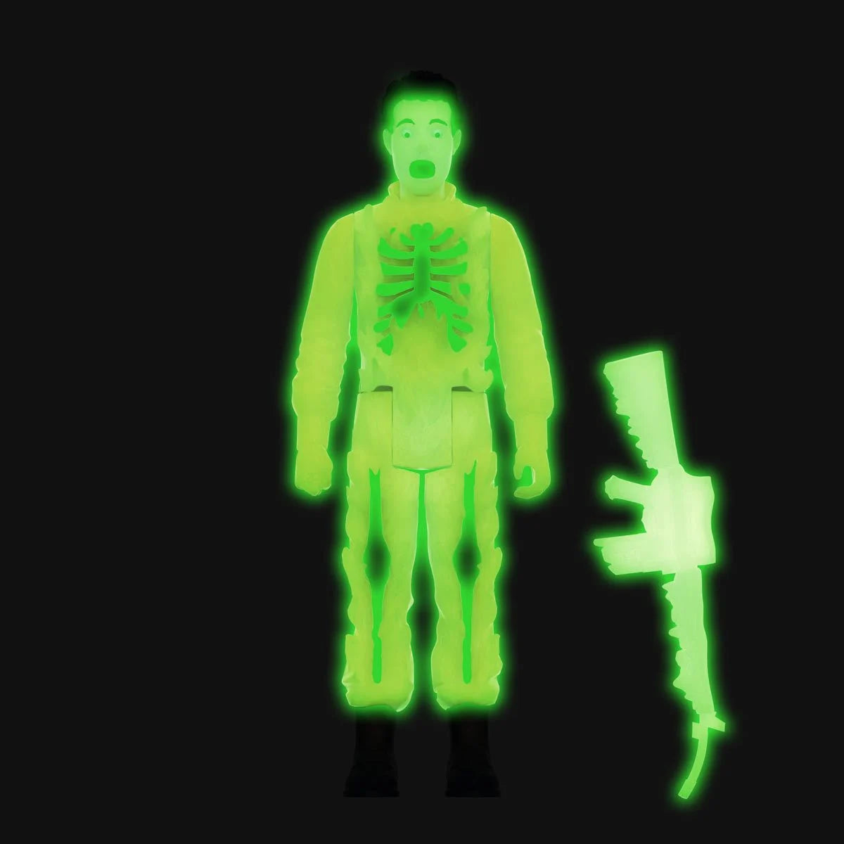 Super7 - Mars Attacks ReAction Figure - Burning Flesh (Glow)