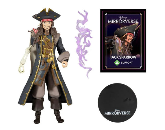 McFarlane Toys - Disney Mirrorverse - Jack Sparrow (Support) 7" Action Figure