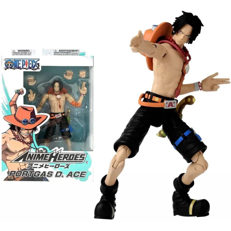 Anime Heroes: One Piece - Portgas D. Ace 6in Action Figure