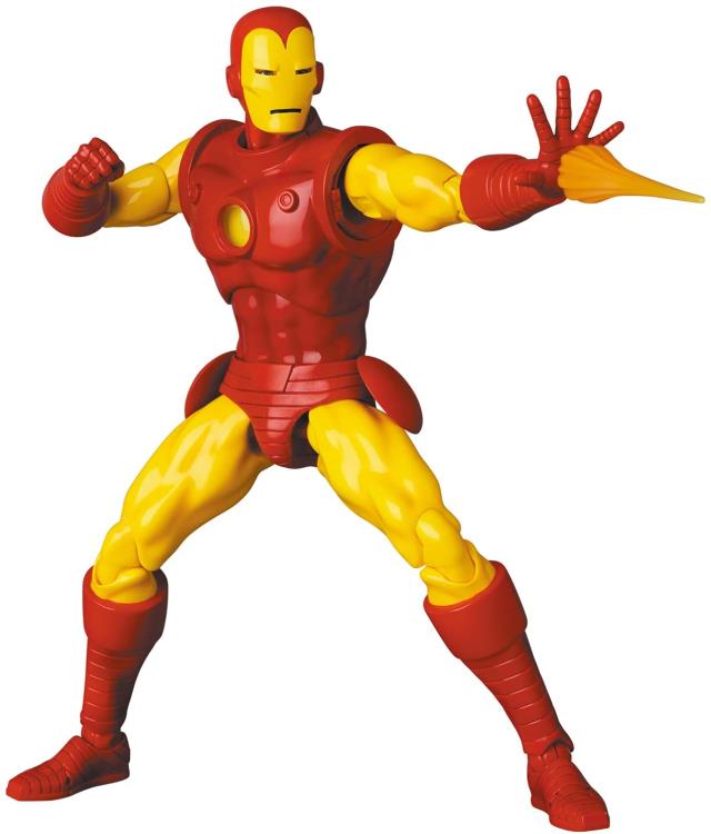 MEDICOM TOY - Marvel MAFEX No.165 Iron Man (Comic Ver.) - Action Figure