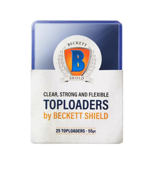 Beckett Shield Toploaders 55pt (25ct)