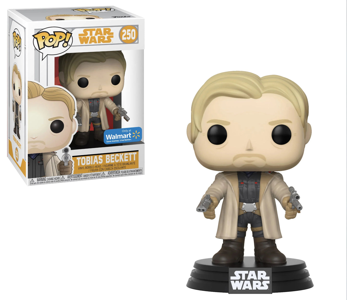 Funko Pop! Star Wars - Tobias Beckett - Walmart Exclusive - 250