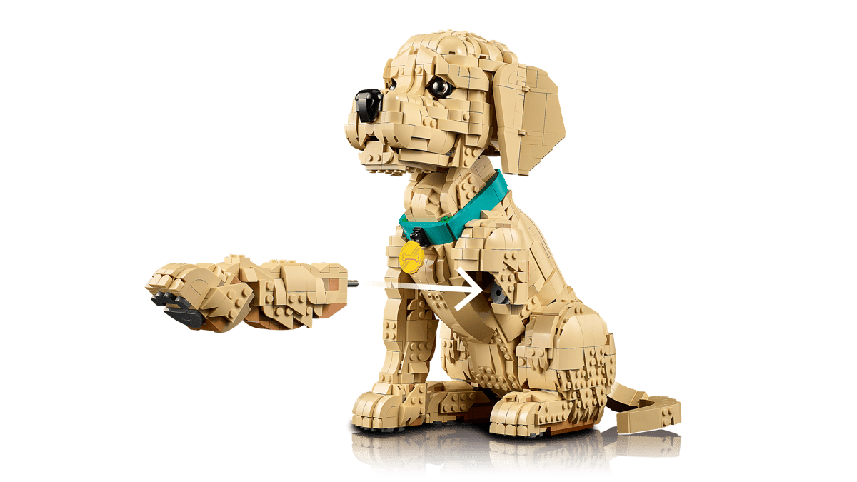 LEGO Icons - Golden Retriever Puppy - 11384