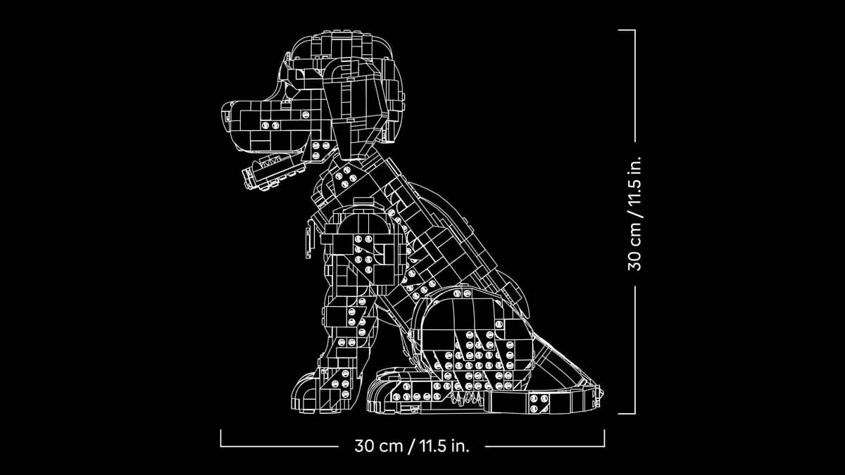 LEGO Icons - Golden Retriever Puppy - 11384