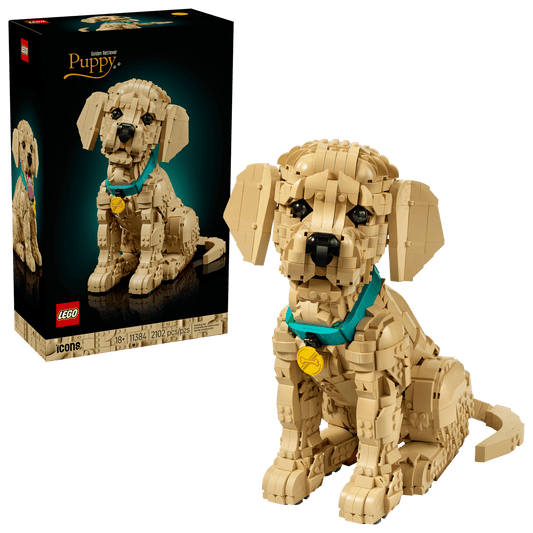 LEGO Icons - Golden Retriever Puppy - 11384