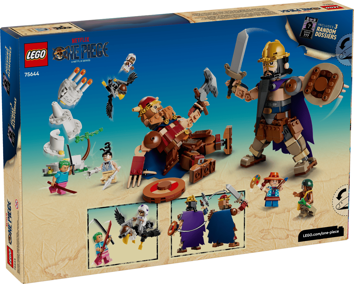 LEGO One Piece - Dorry vs. Brogy – Giants of Little Garden - 75644