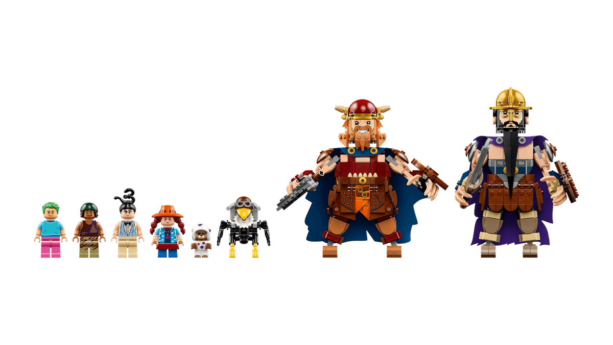 LEGO One Piece - Dorry vs. Brogy – Giants of Little Garden - 75644