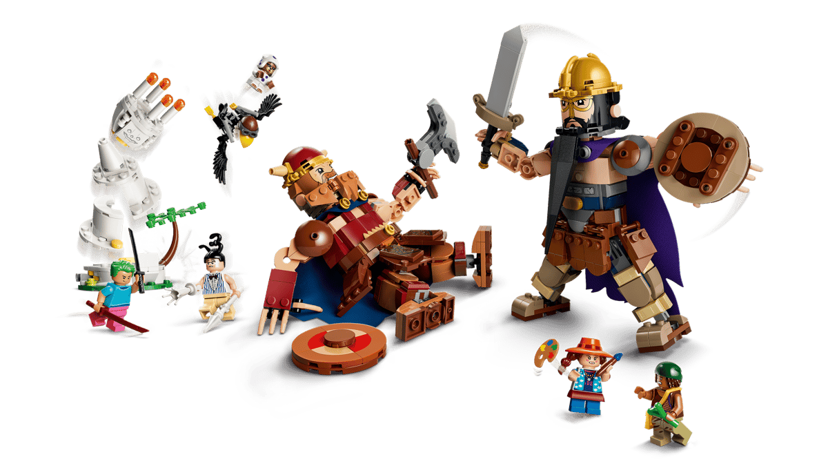 LEGO One Piece - Dorry vs. Brogy – Giants of Little Garden - 75644