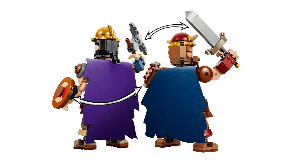 LEGO One Piece - Dorry vs. Brogy – Giants of Little Garden - 75644