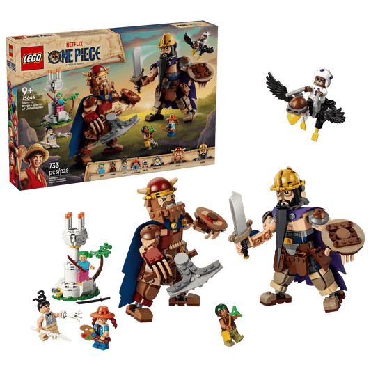LEGO One Piece - Dorry vs. Brogy – Giants of Little Garden - 75644