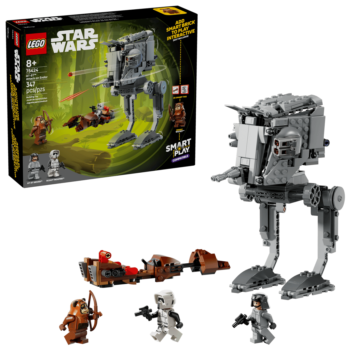 LEGO Star Wars - SMART Play™: AT-ST™ Attack on Endor - 75424