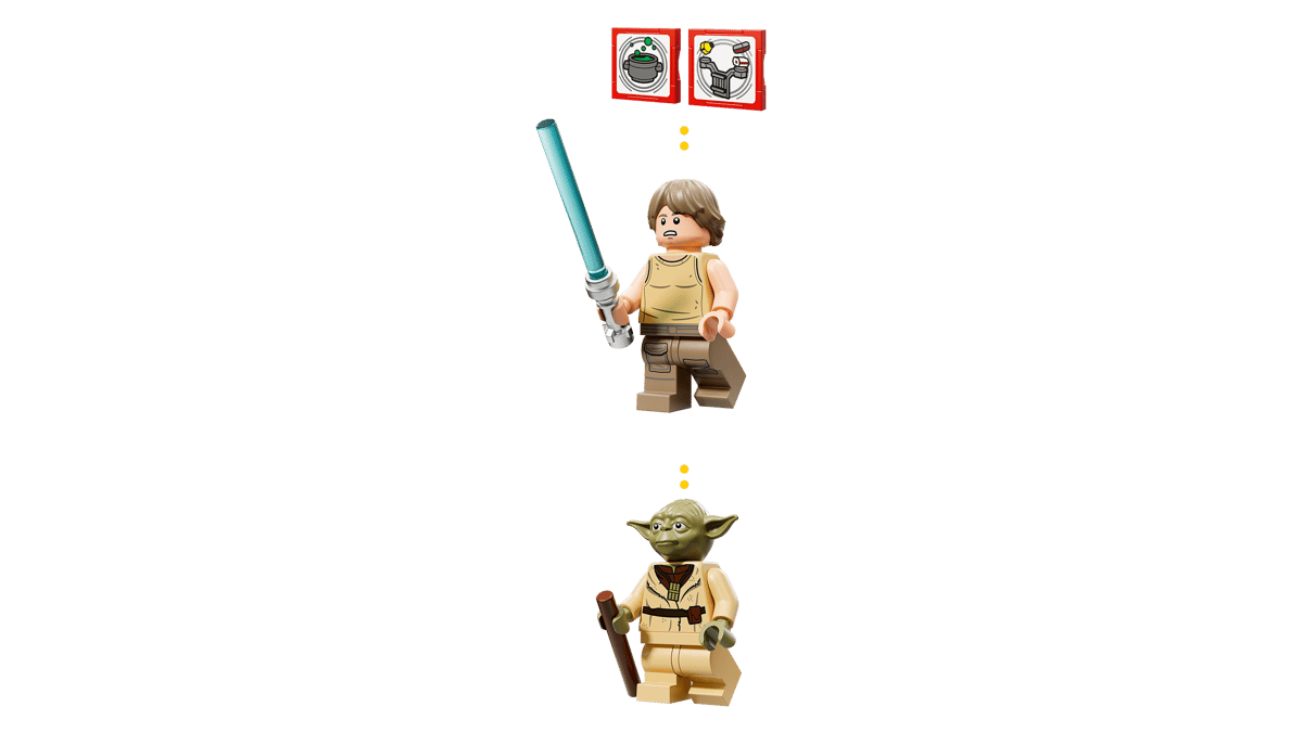 LEGO Star Wars - SMART Play™: Yoda's Hut and Jedi Training - 75422