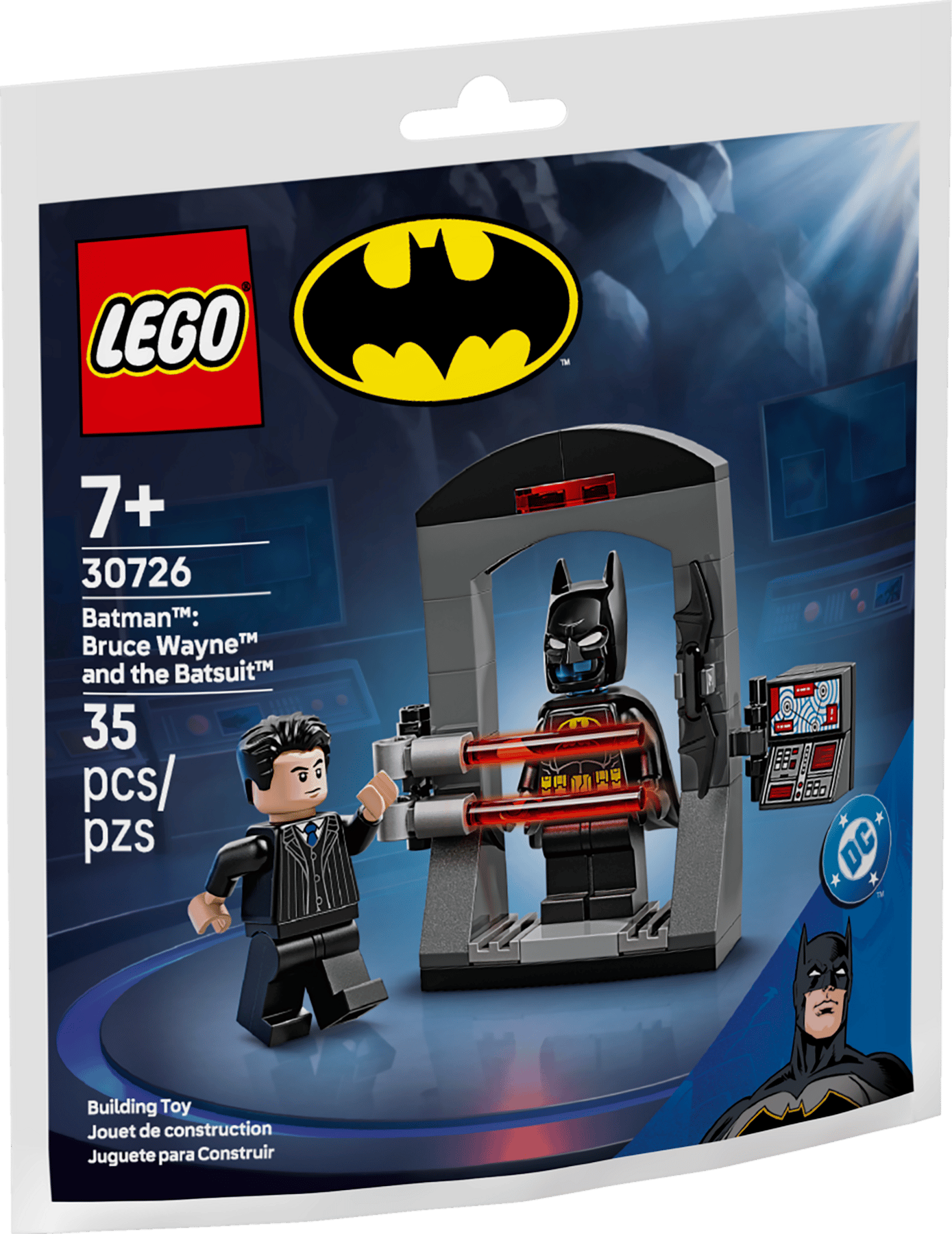 LEGO Batman - Batman™: Bruce Wayne™ and the Batsuit™ - 30726
