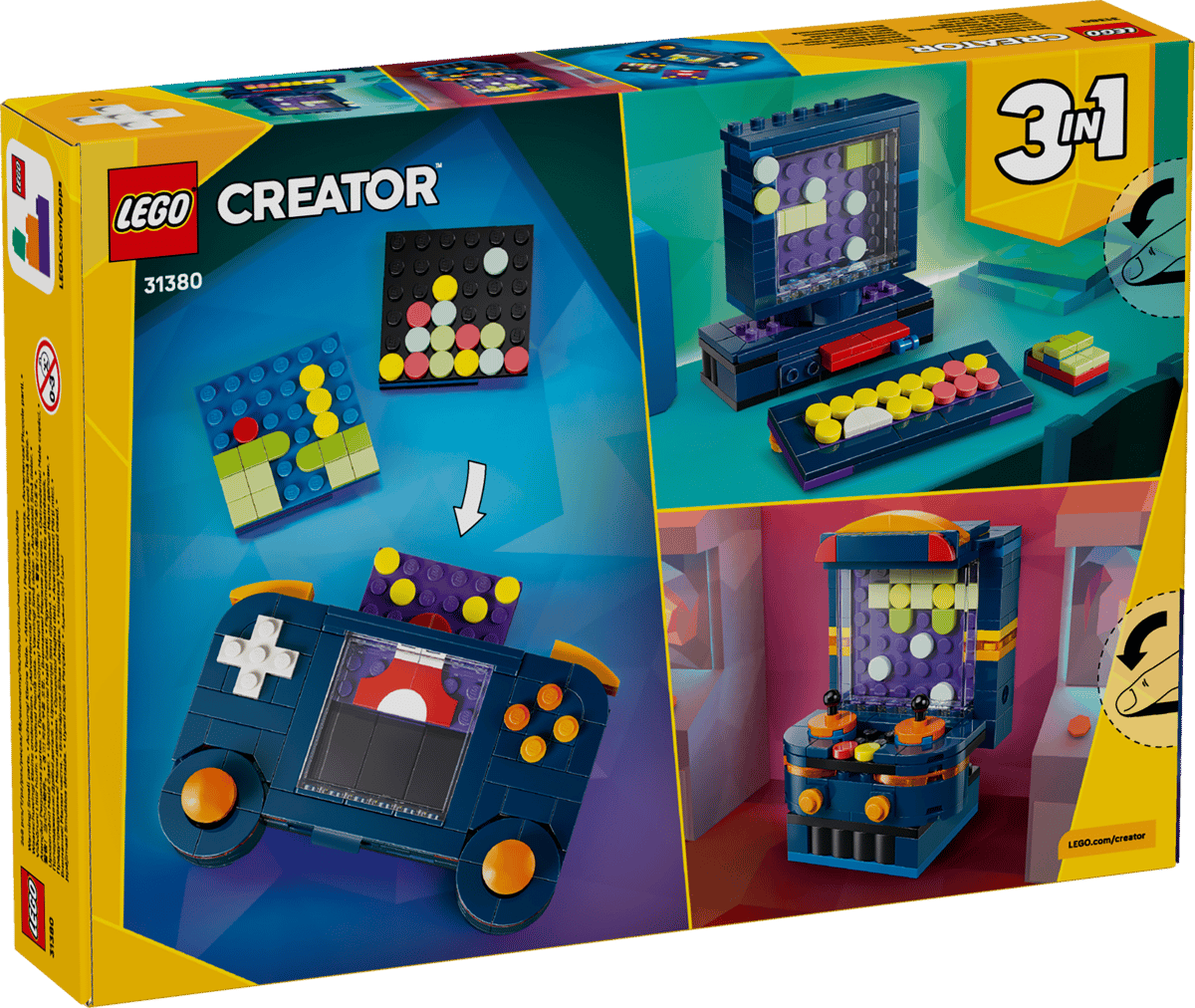 LEGO Creator 3 in 1 - Retro Gaming Console - 31380