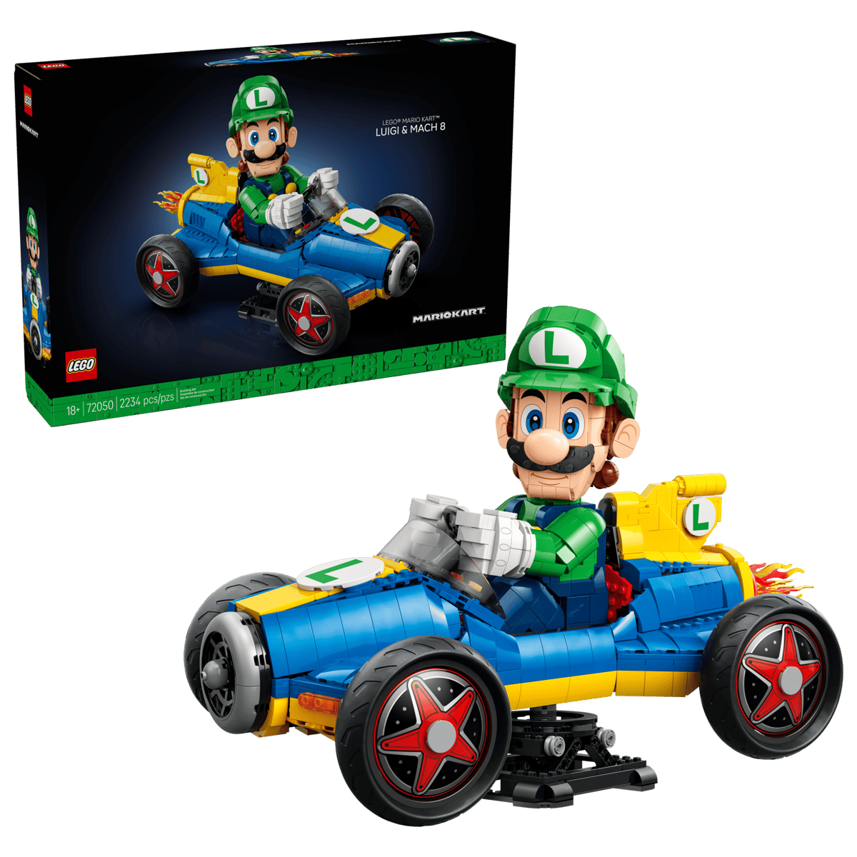 LEGO Super Mario - Mario Kart™ – Luigi & Mach 8 - 72050