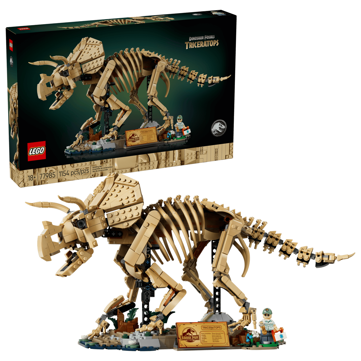 LEGO Jurassic World - Dinosaur Fossils: Triceratops - 77985