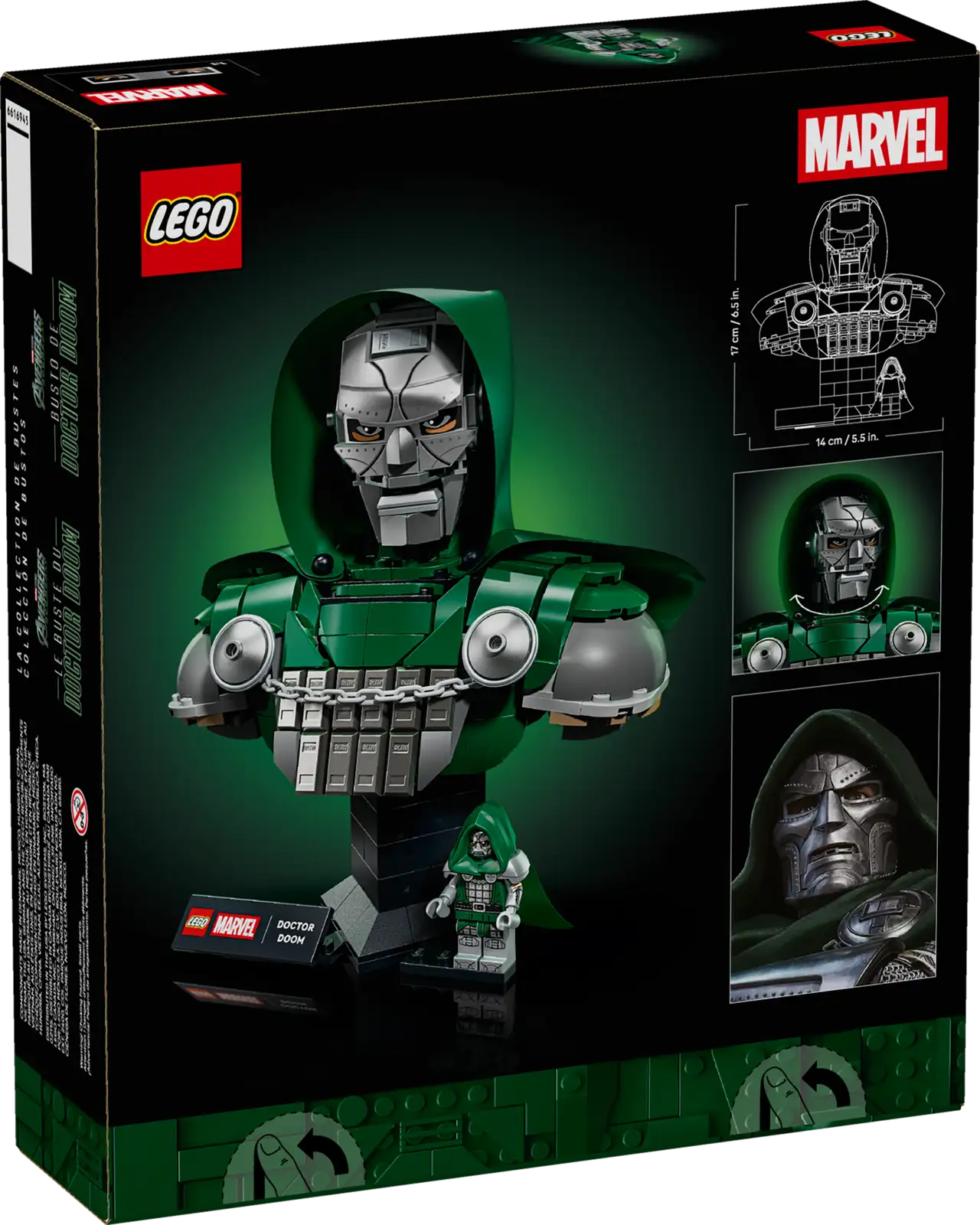 LEGO Marvel Doctor Doom Bust - 76345