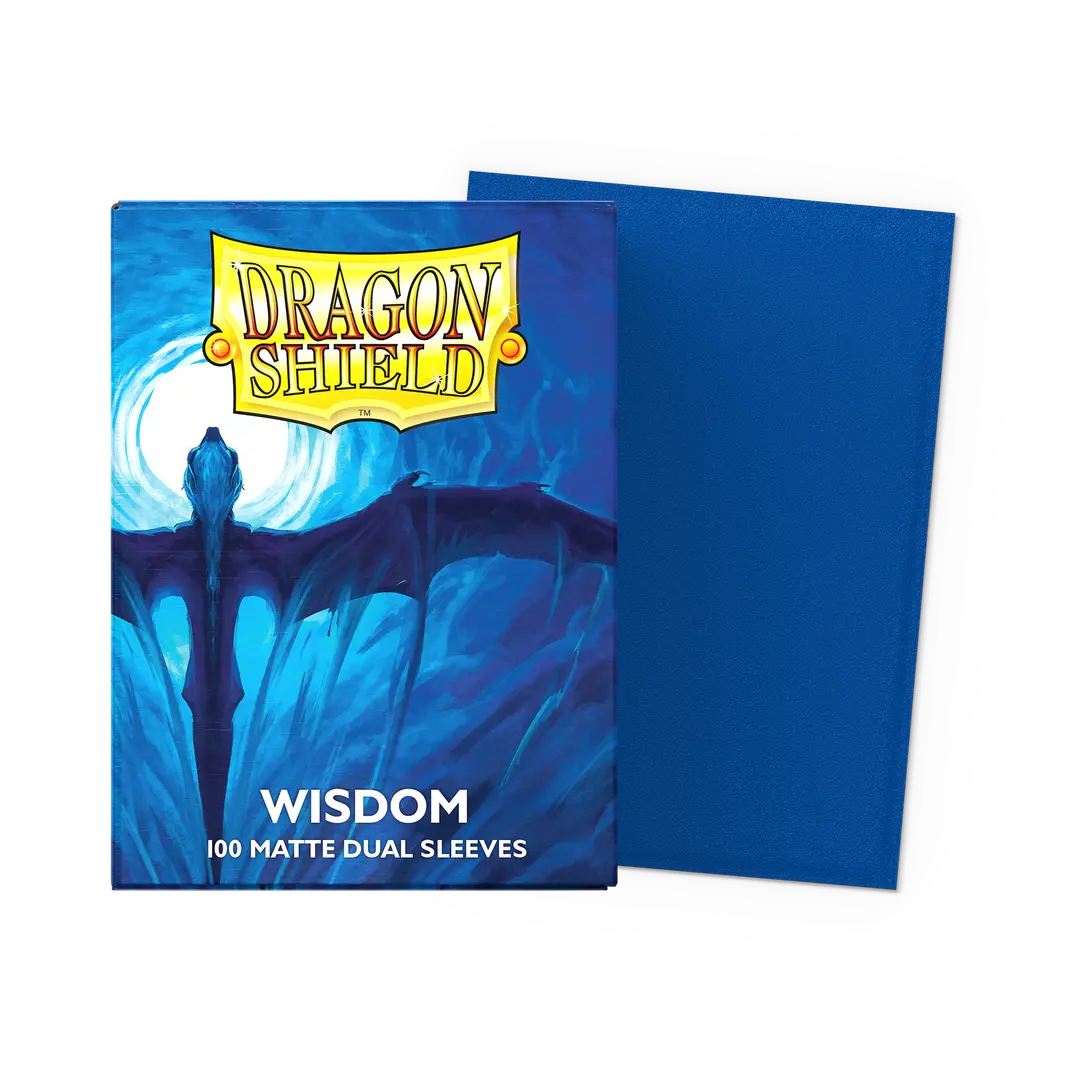 Dragon Shield - Dual Matte Standard Sleeves - Wisdom (100-Pack) - Dragon Shield Card Sleeves