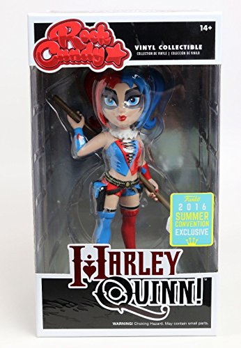 Rock Candy Harley Quinn Summer Convention Exclusive 2017 Blue & Red