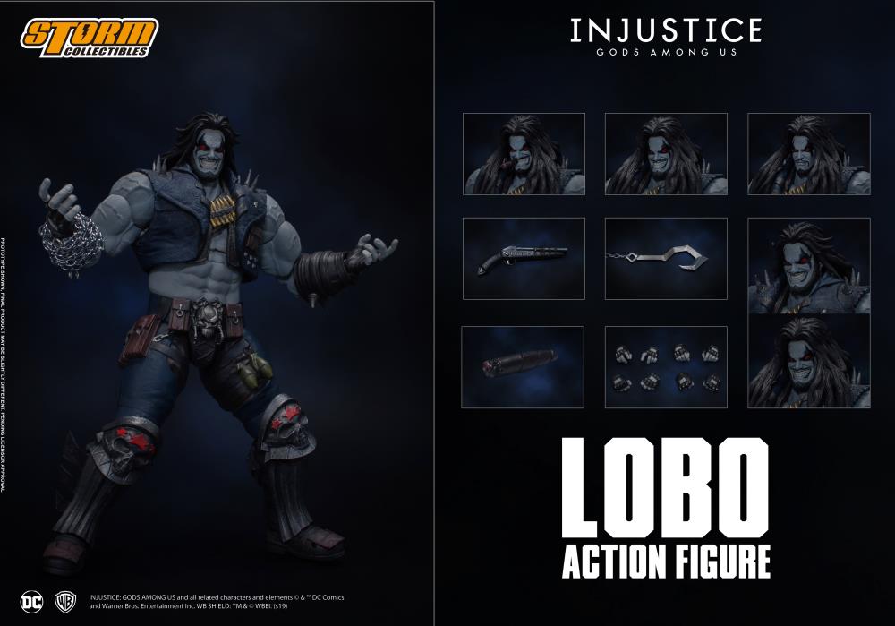 Storm Collectibles - Injustice: Gods Among Us Lobo 1/12 Scale Figure (OPEN BOX)