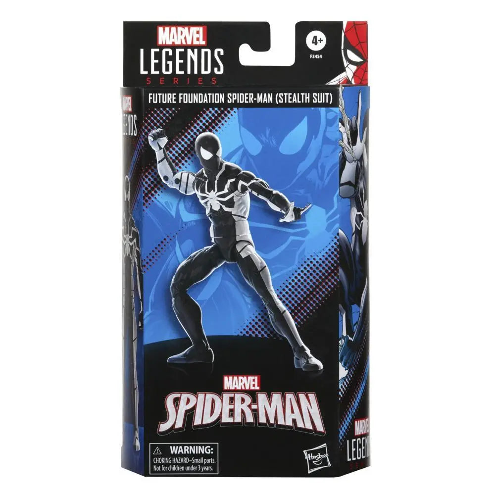 Marvel Legends Series Spider-Man 6-inch Future Foundation Spider-Man (Stealth Suit) Action Figure Toy