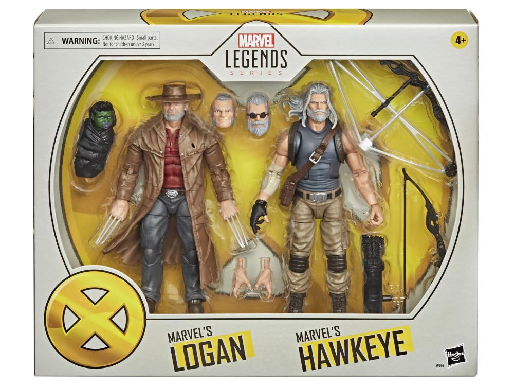 X-Men 20th Anniversary Marvel Legends Old Man Logan & Hawkeye