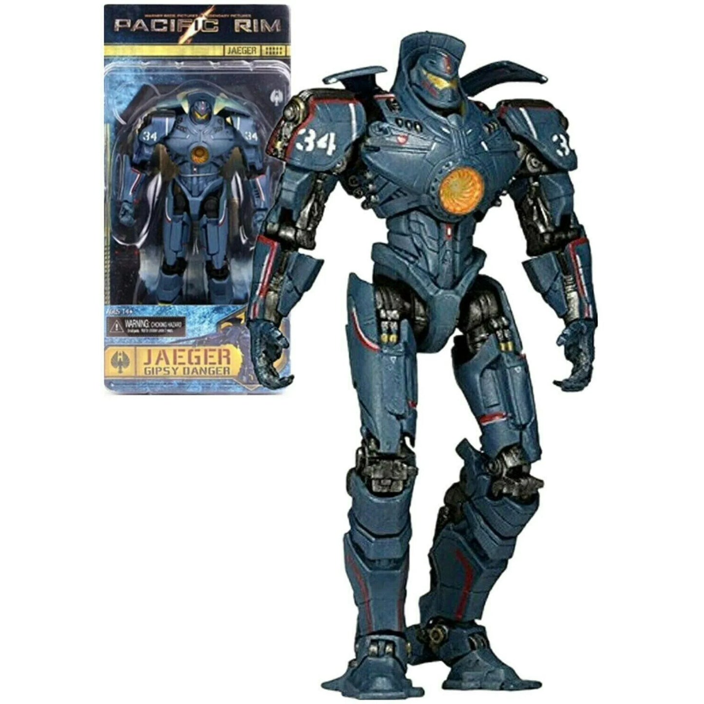 NECA - Pacific Rim - Jaeger Gipsy Danger - 7" Action Figure - Series 1