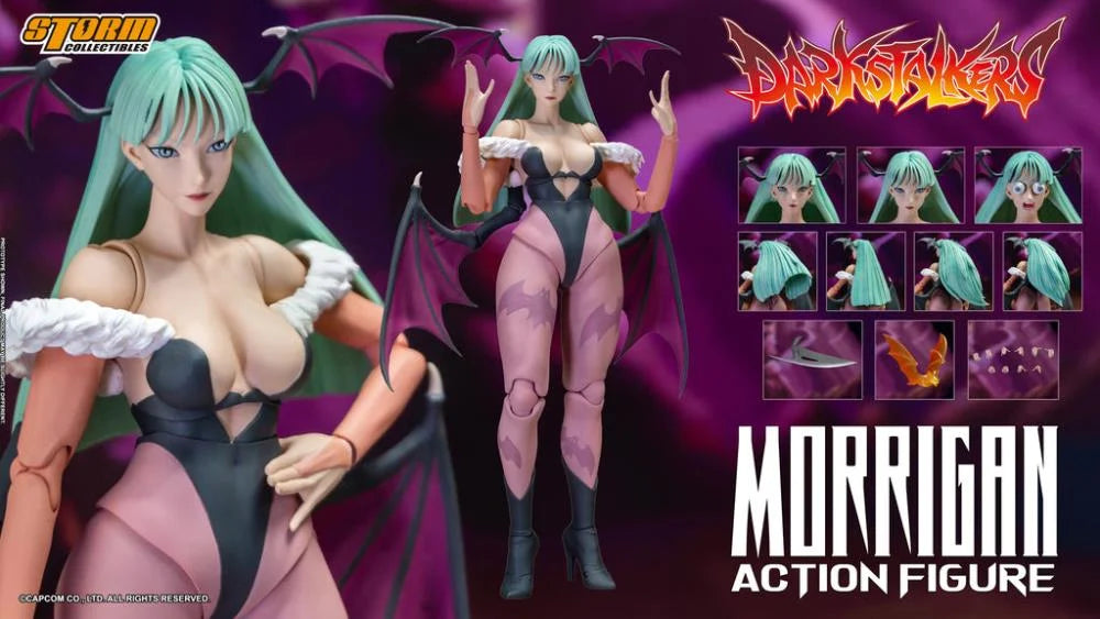 Storm Collectibles - Darkstalkers - Morrigan 1/12 Scale Action Figure
