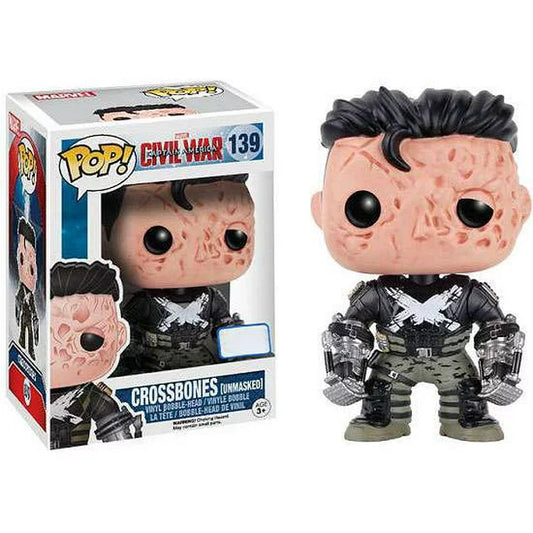 Funko POP! Marvel Crossbones Vinyl Bobble Head [Unmasked] - Barnes & Nobles