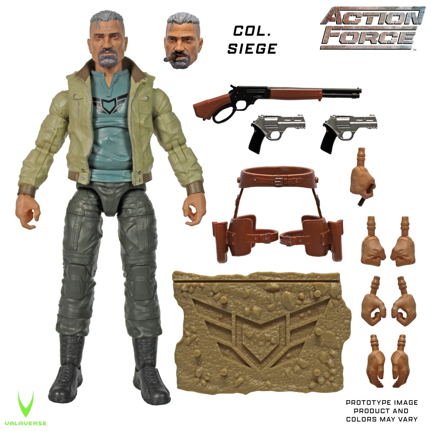 Valaverse Action Force - Col. Siege 05-02 - 6in. Action Figure