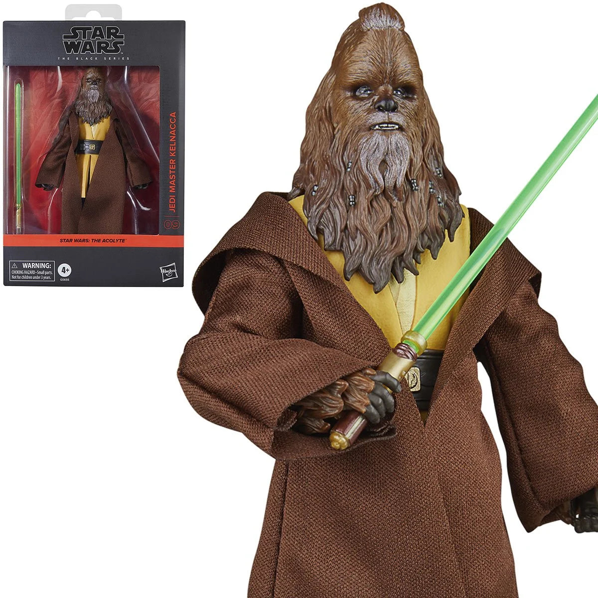 Star Wars: The Black Series - The Acolyte - Jedi Master Kelnacca - 6" Deluxe Action Figure