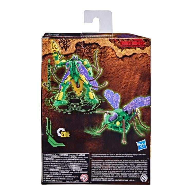 Transformers War for Cybertron: Kingdom - Waspinator - Deluxe Class