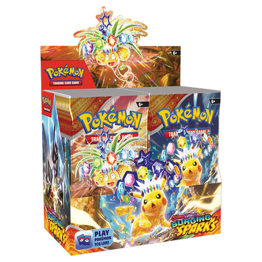 Pokémon TCG: Scarlet & Violet Surging Sparks - Booster Display - SV08