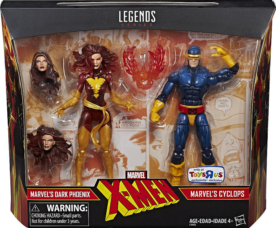 Marvel Legends Marvel's Dark Pheonix & Marvel's Cyclops Action Figure 2-Pack (TRU)