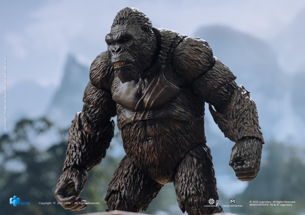 Kong: Skull Island Exquisite Basic King Kong PX Previews Exclusive Action Figure - HIYA TOYS