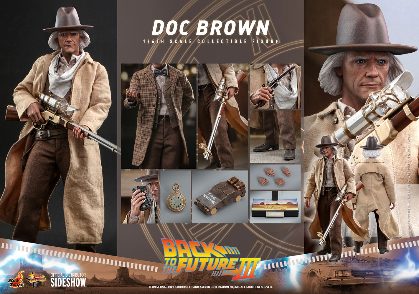 Hot Toys - Doc Brown (BBTS3) - MMS