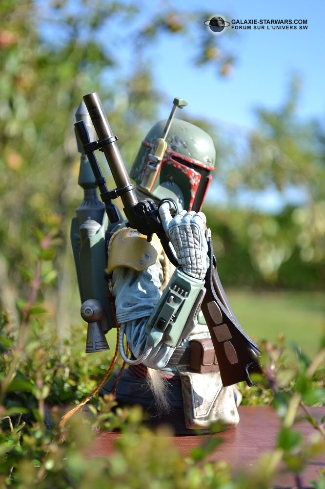 Star Wars Bust Boba Fett - Gentle Giant Studios Collectible Bust - 2003 (OPEN BOX)