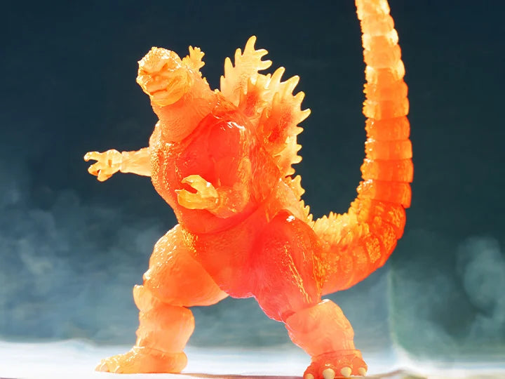 Godzilla vs. Destoroyah ULTIMATES! Blazing Godzilla (1200º Clear Orange) Action Figure