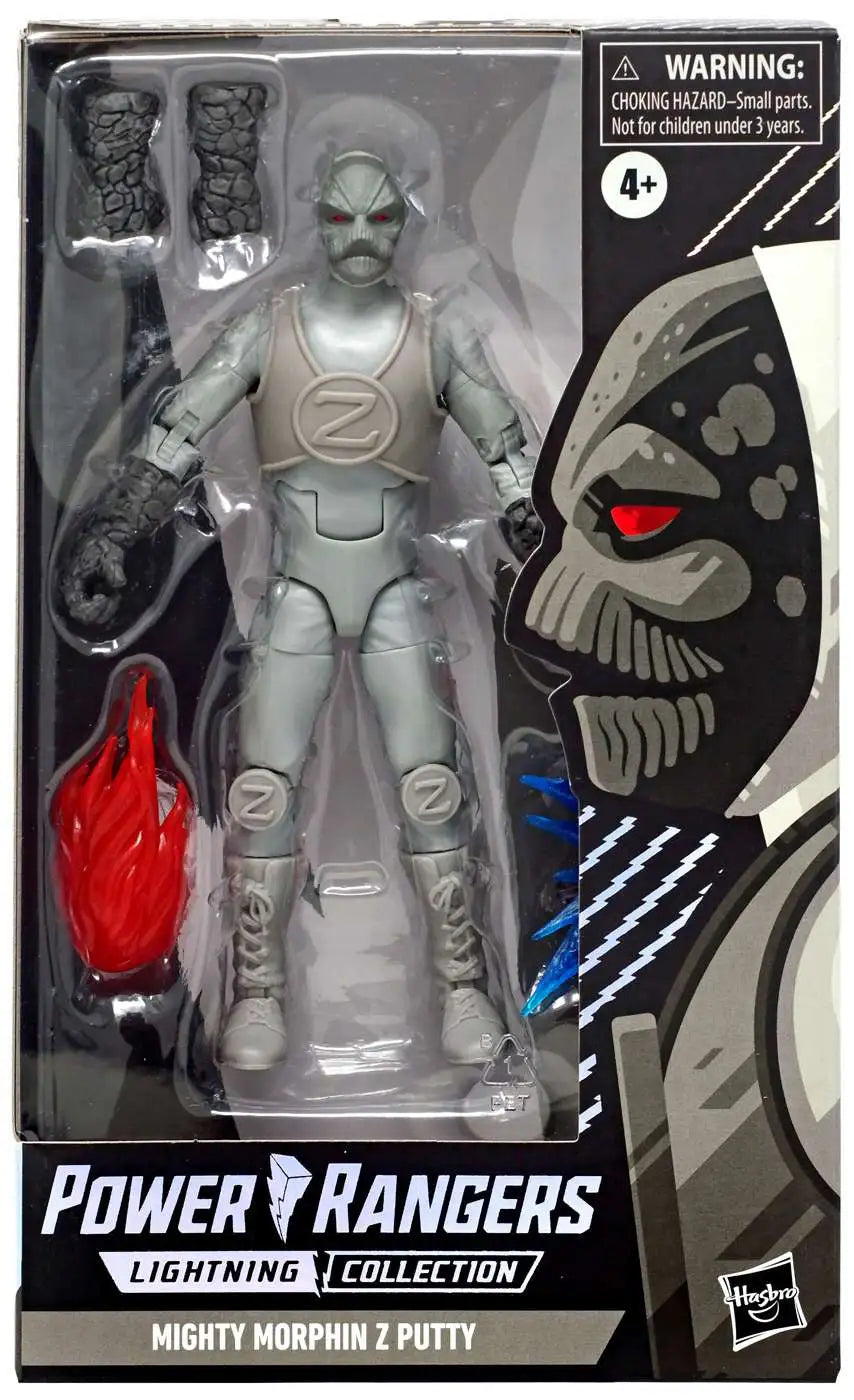 Power Rangers Lightning Collection: Mighty Morphin Z Putty (OPEN BOX)