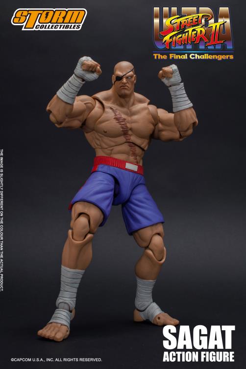 Storm Collectibles - Street Fighter II Sagat 1/12 Scale Figure (OPEN BOX)