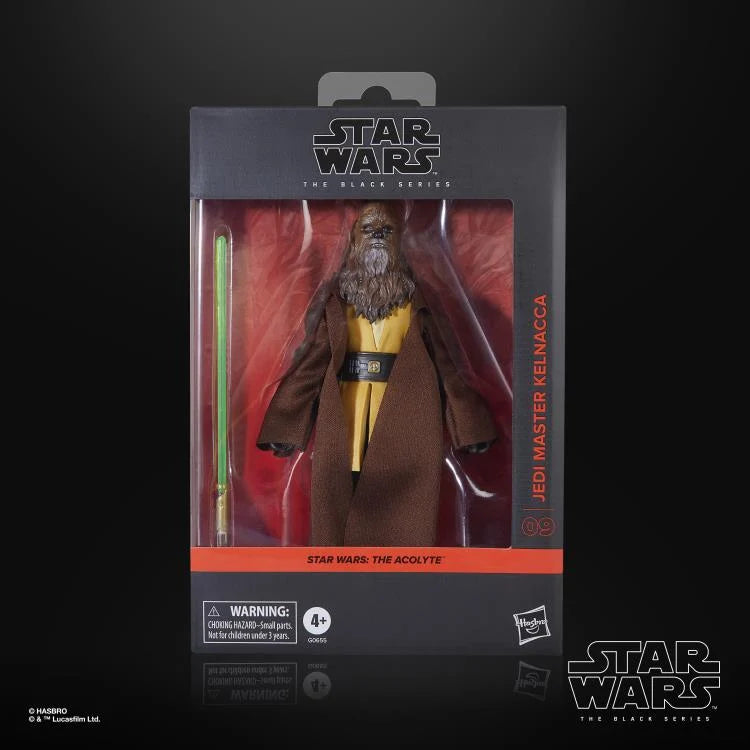 Star Wars: The Black Series - The Acolyte - Jedi Master Kelnacca - 6" Deluxe Action Figure