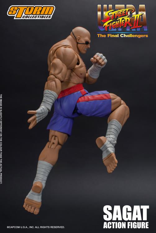 Storm Collectibles - Street Fighter II Sagat 1/12 Scale Figure (OPEN BOX)