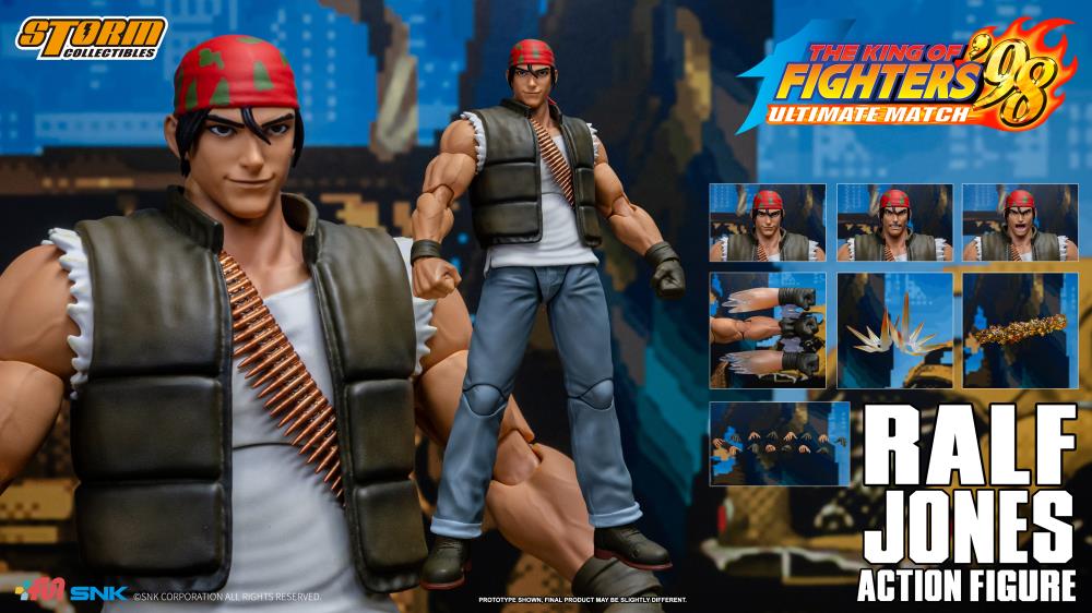 Storm Collectibles - The King of Fighters '98 Ultimate Match - Ralf Jones 1/12 Scale Action Figure