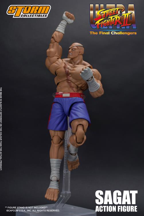 Storm Collectibles - Street Fighter II Sagat 1/12 Scale Figure (OPEN BOX)