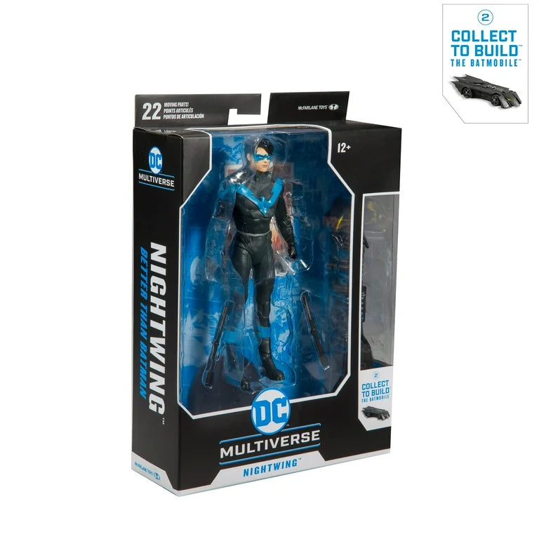 McFarlane Toys DC Multiverse - Nightwing - Better Than Batman - Batmobile BAF