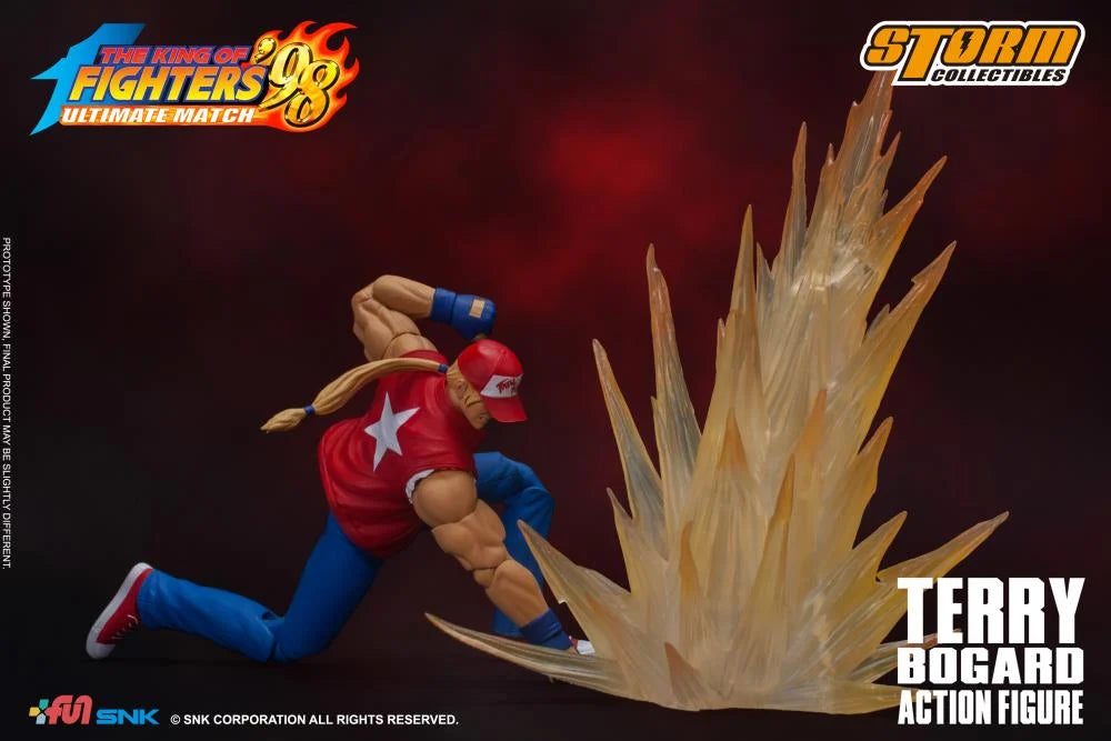 Storm Collectibles - The King of Fighters '98 - Terry Bogard 1/12 Scale Action Figure OPEN BOX SEE PHOTOS