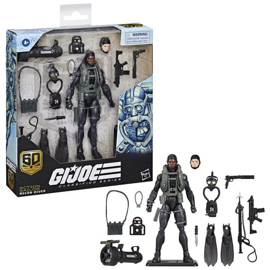 G.I. Joe Classified Series 60th Anniversary - Action Sailor (Recon Diver)